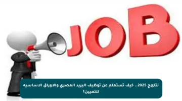 نتائج 2025.. كيف تستعلم عن توظيف البريد المصري والأوراق الأساسية للتعيين؟